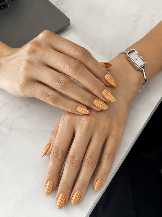 The Amber Pinstripe Edit